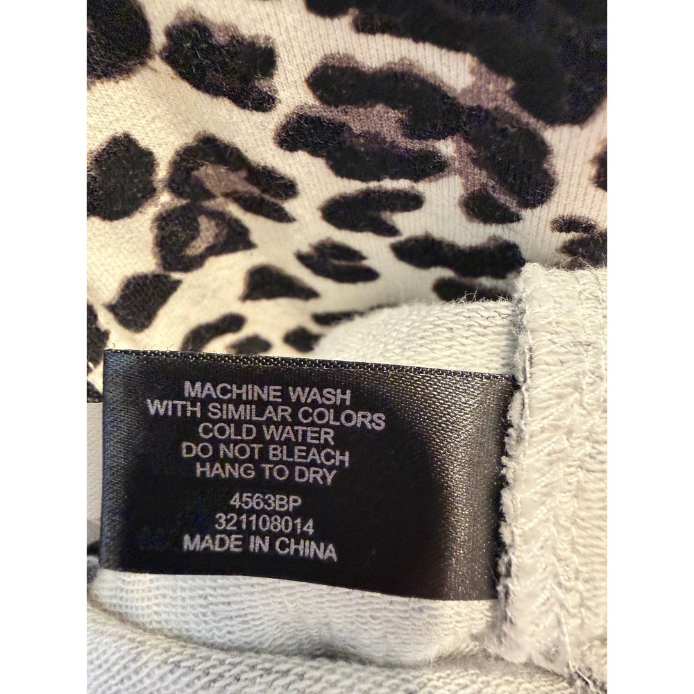Boston Proper Leopard Print Zippered Dress XL Animal Print Gold Hardware 4563BP - Picture 6 of 7
